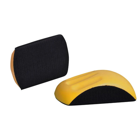 Astro Pneumatic 4655 6" Hook & Loop Hand Sanding Block for Round Discs
