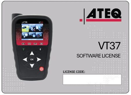 ATEQ SW37-0002 VT37 2-Year Software License
