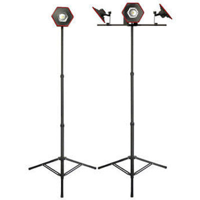 MAXXEON MXN10150 LUMENATOR Series Heavy-Duty SINGLE Head Telescopic Tripod Work Light