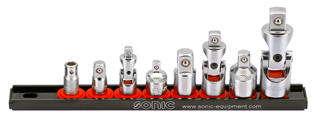 Sonic Tools 300814 Adaptor and Universal Joint, 8-Piece