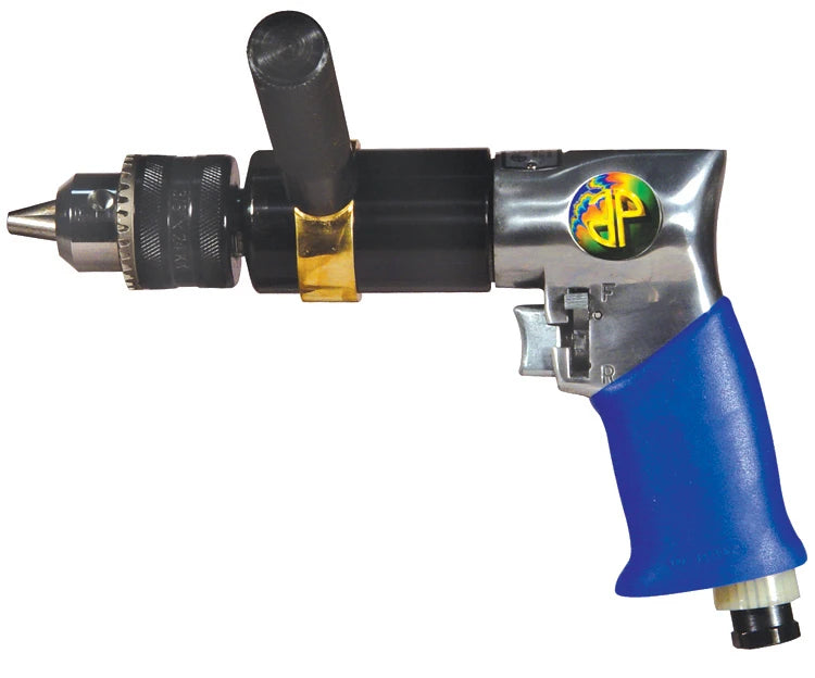 Astro Pneumatic 527C 1/2" Extra Heavy-Duty Rev. Air Drill - 500rpm
