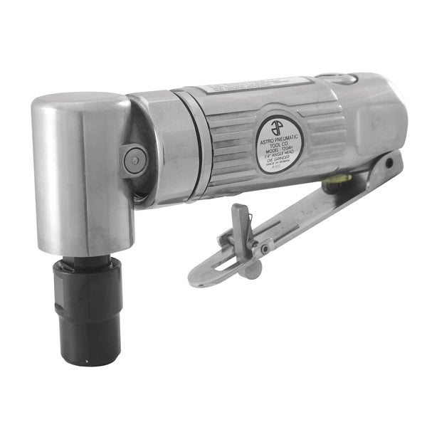 Astro Pneumatic T20AH 1/4" 90° Angle Die Grinder with Safety Lever