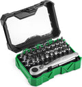 SK Tools SK03449 32-Piece 1/4" Drive Micro Ratcheting Bit Driver Set - Tool Leaks