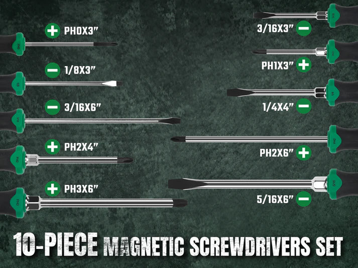 SK Tools SK01460 11-Piece Screwdriver Set - Tool Leaks