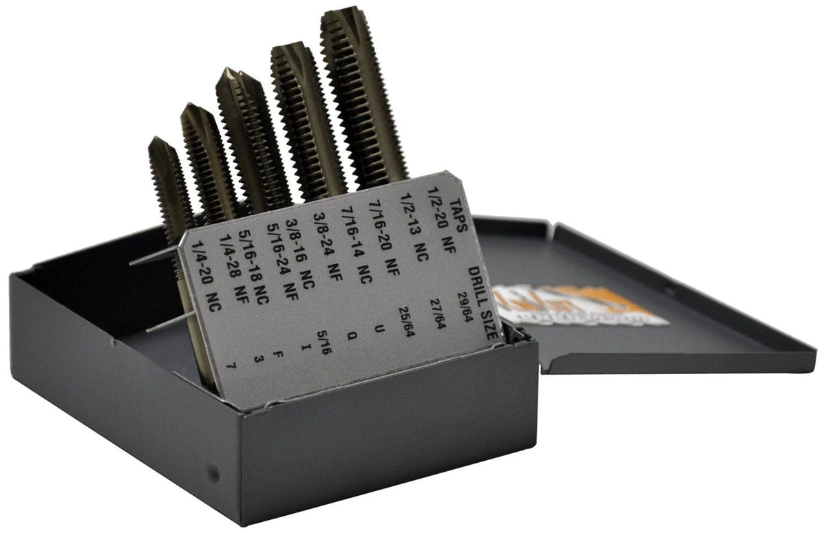 KnKut 10KK22NCNF 10-Piece Spiral Point Tap Set National Course/National Fine