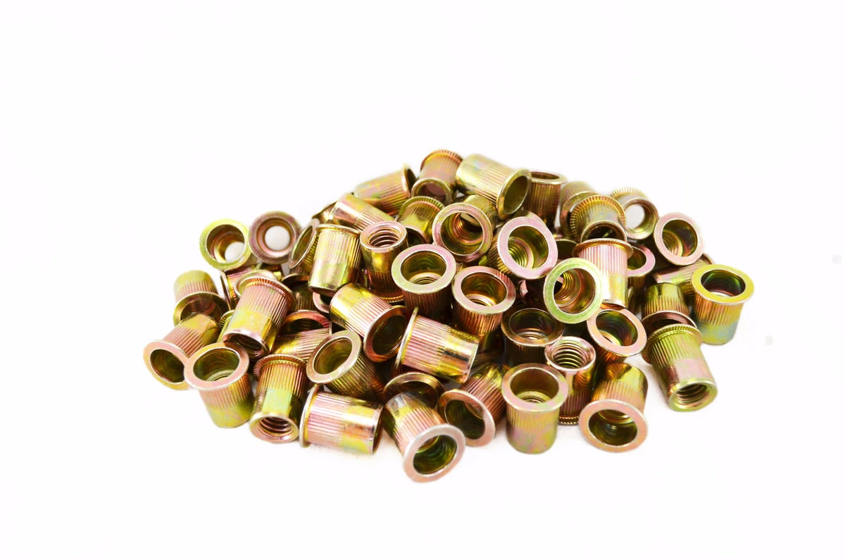 Astro Pneumatic RN38 100-Piece 3/8-16 Steel Rivet Nuts