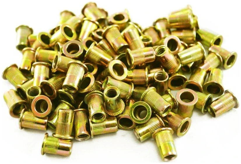 Astro Pneumatic RN10M 100-Piece M10 10mm Steel Rivet Nuts