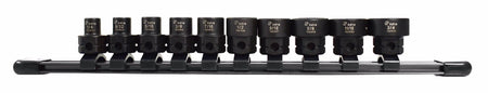 Astro Pneumatic 78310 10-Piece 3/8" Drive Low Profile Nano Impact Sockets