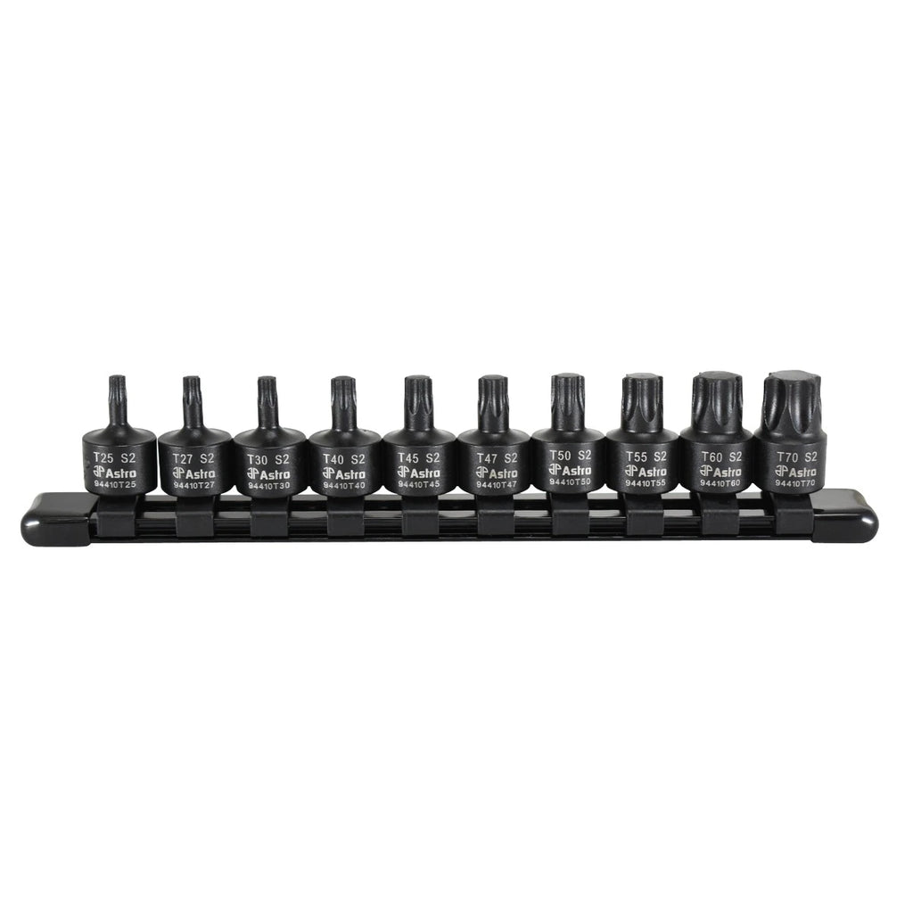 Astro Pneumatic 94410T 10-Piece 3/8" Drive Nano Impact Torx Bit Sockets - Tool Leaks