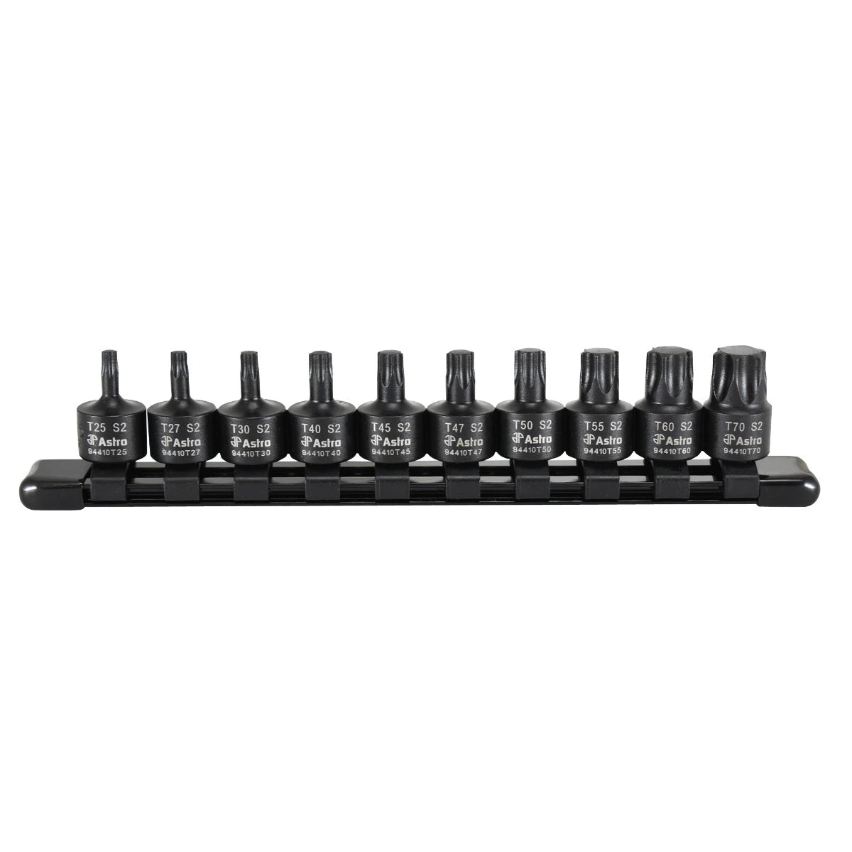 Astro Pneumatic 94410T 10-Piece 3/8" Drive Nano Impact Torx Bit Sockets