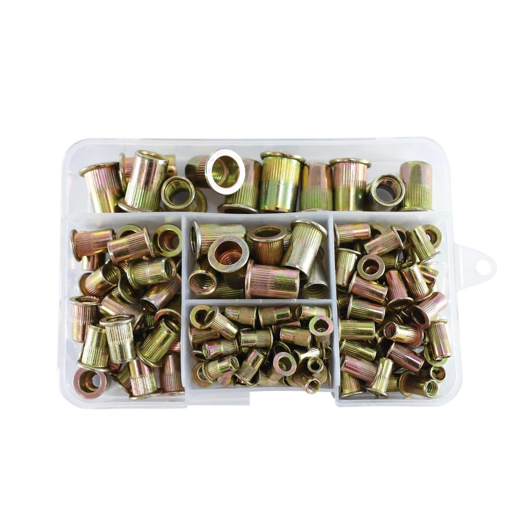 Astro Pneumatic RN120 120-Piece Steel Rivet Nut Set - SAE - Tool Leaks