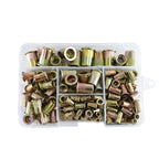 Astro Pneumatic RN120 120-Piece Steel Rivet Nut Set - SAE - Tool Leaks