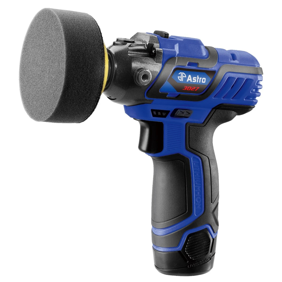 Astro Pneumatic 3027 12V 3" Mini Cordless Pistol Polisher