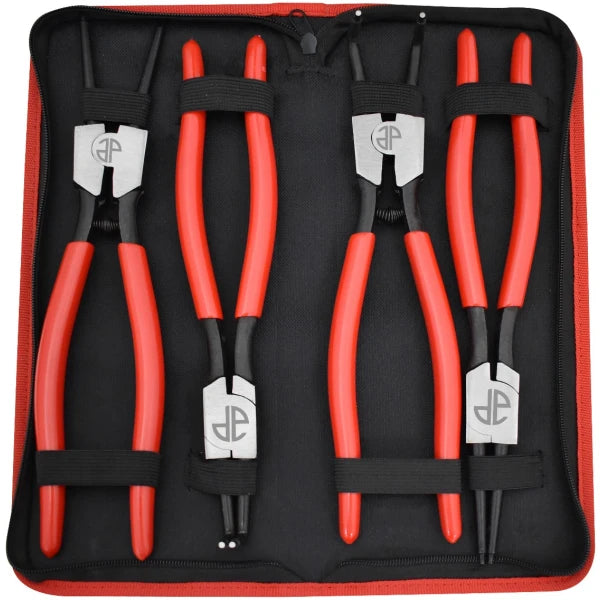 Astro Pneumatic 94222 4-Piece 13" Large Internal/External Snap Ring Pliers Set