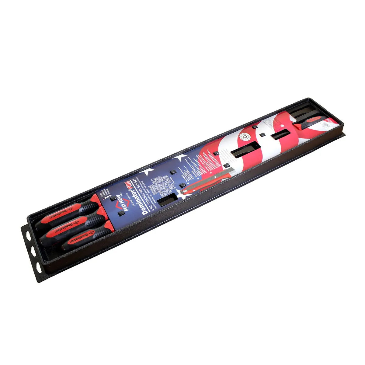 Mayhew 14064 4-Piece Dominator Pro Straight Pry Bar Set