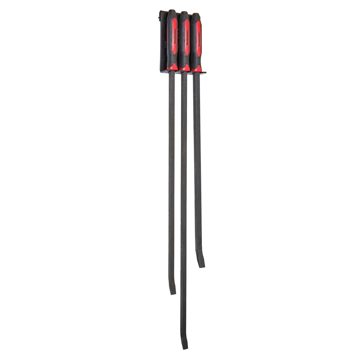 Mayhew 14068 3-Piece Dominator Pro Long & Heavy-Duty Curved Pry Bar Set