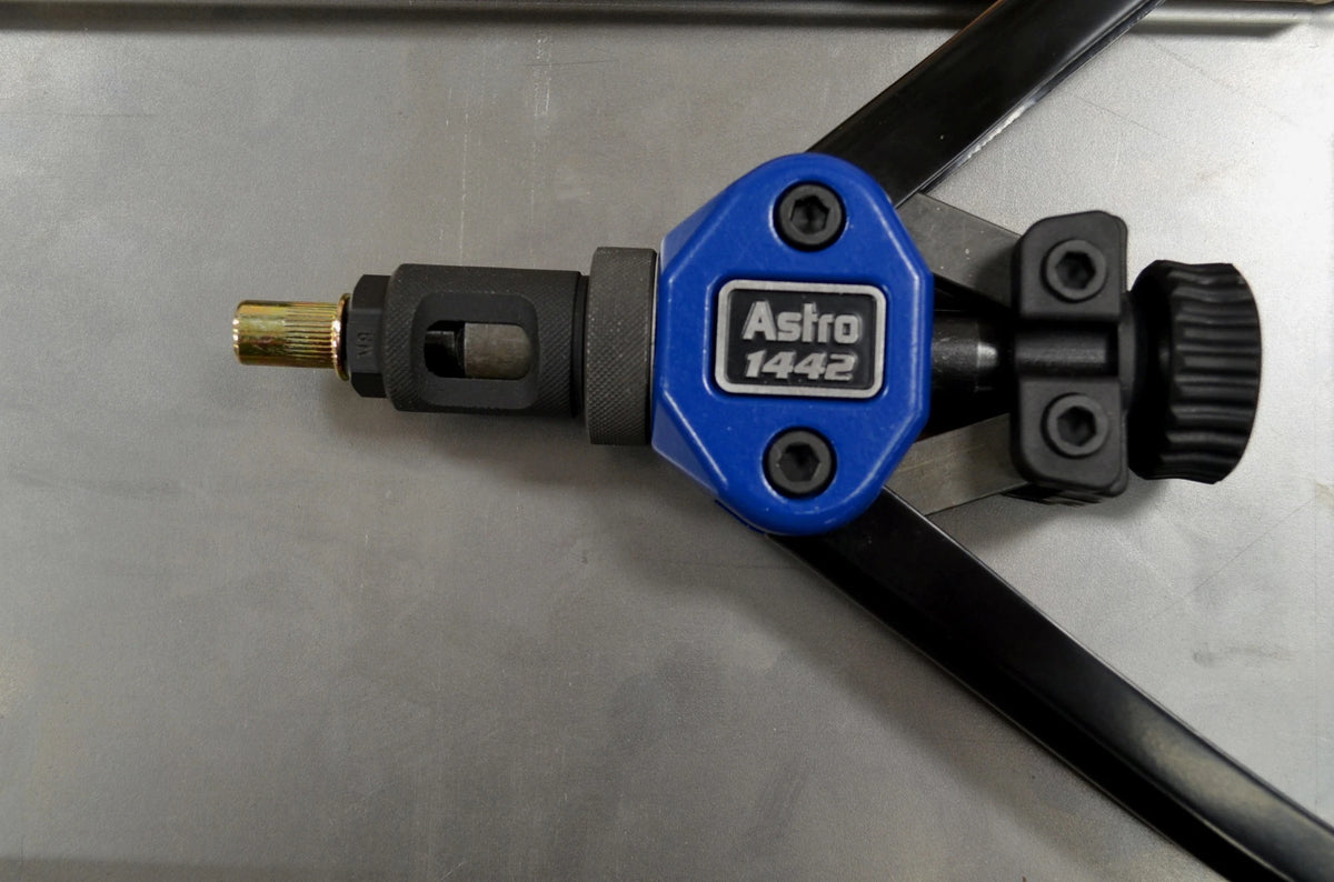 Astro Pneumatic 1442 13" Nut/Thread Setting Hand Riveter Kit