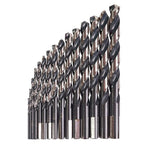 KnKut 15KK5 15-Piece Jobber Length Drill Bit Set 1/16"-1/2" by 32nds - Tool Leaks