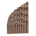 KnKut 15KK6 15-Piece Left Hand Jobber Length Drill Bit Set 1/16"-1/2" by 32nds - Tool Leaks