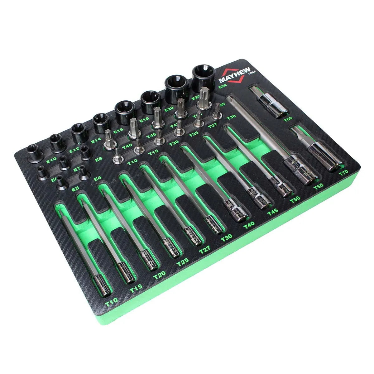 Mayhew 16063F 36-Piece TORX Master Socket Bit Set