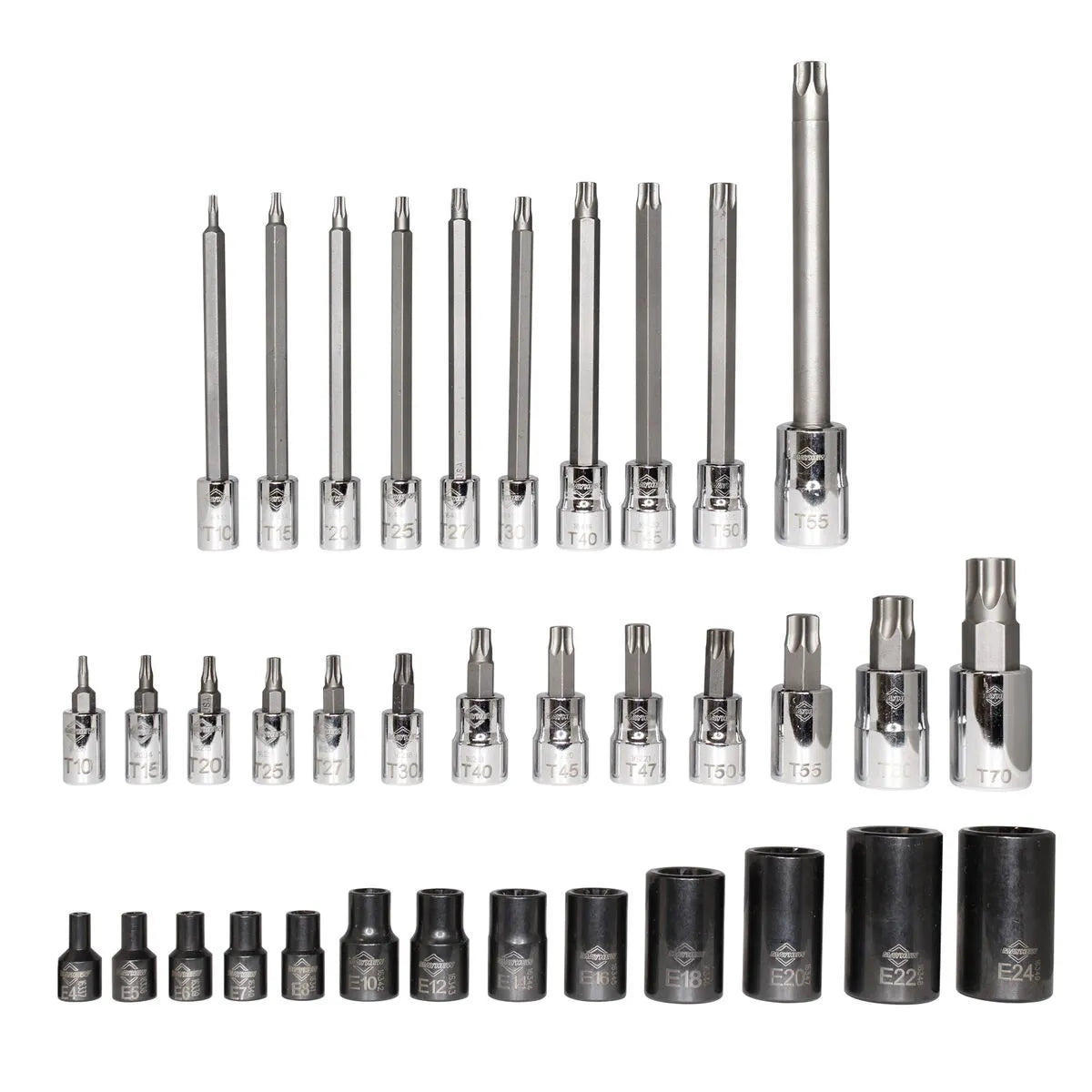 Mayhew 16063F 36-Piece TORX Master Socket Bit Set