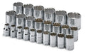 SK Tools 1924 24-Piece 1/2" Drive Standard 12 Point Metric Socket Set - Tool Leaks