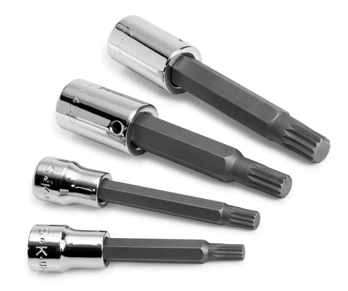 SK Tools 19704 3/8" & 1/2" Drive Triple Square Bit Socket Set