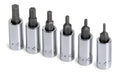 SK Tools 19732 6-Piece 1/4" Drive Hex Bit Socket Set - Tool Leaks