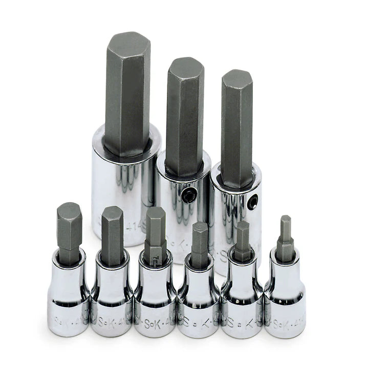 SK Tools 19734 3/8" & 1/2" Drive Bit Socket Set