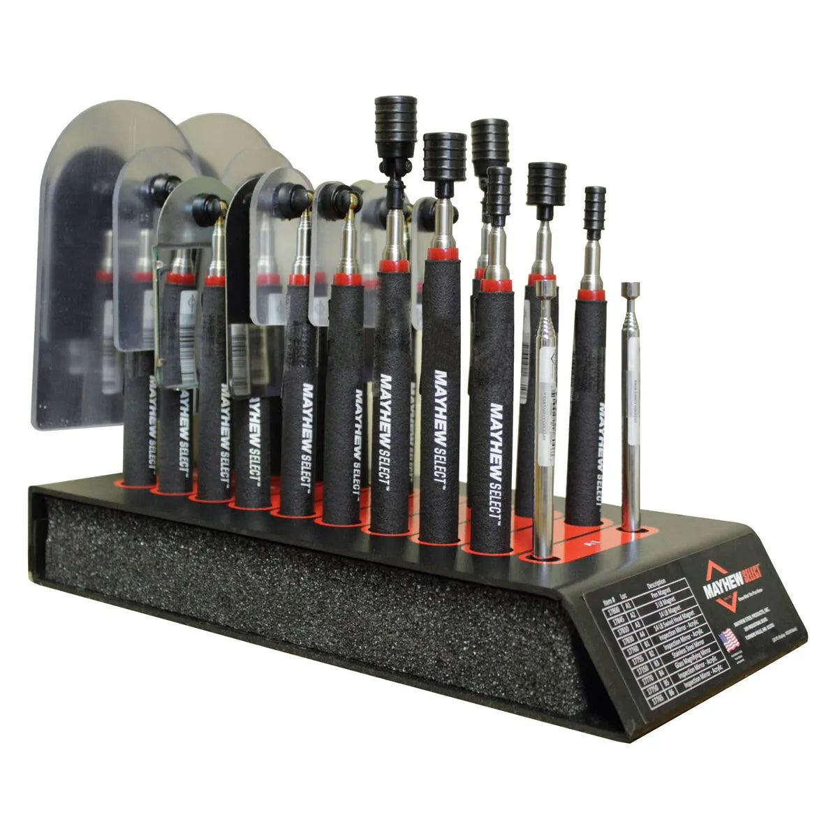 Mayhew 80248 20-Piece Inspection Display