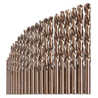 KnKut 21KK6 21-Piece Left Hand Jobber Length Drill Bit Set 1/16"-3/8" by 64ths - Tool Leaks
