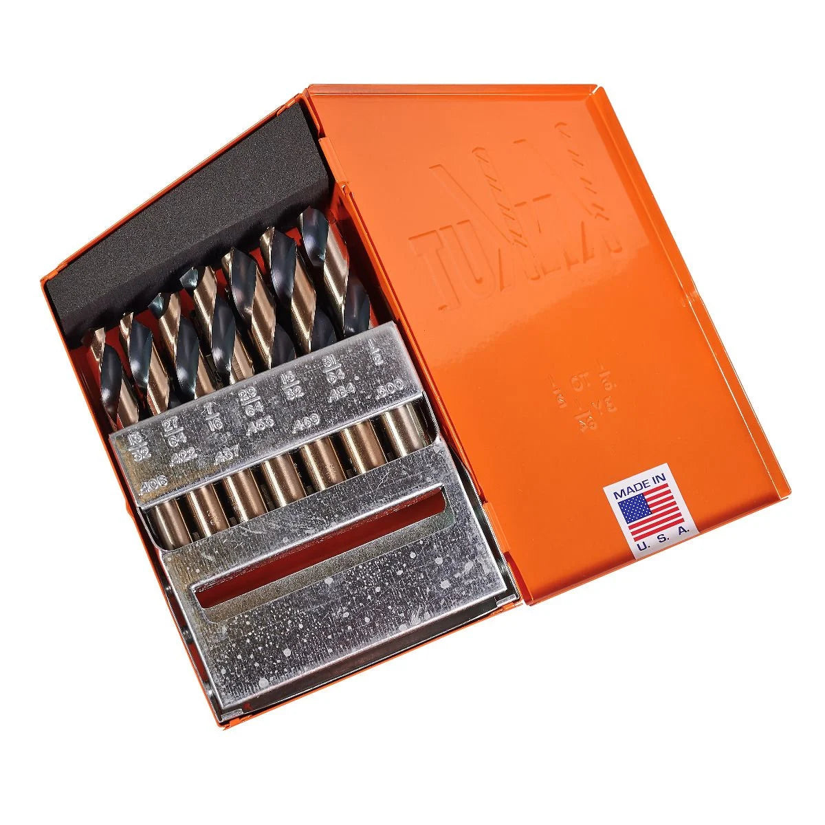 KnKut 29KK7 29-Piece Stubby Length Drill Bit Set 1/16"-1/2" by 64ths
