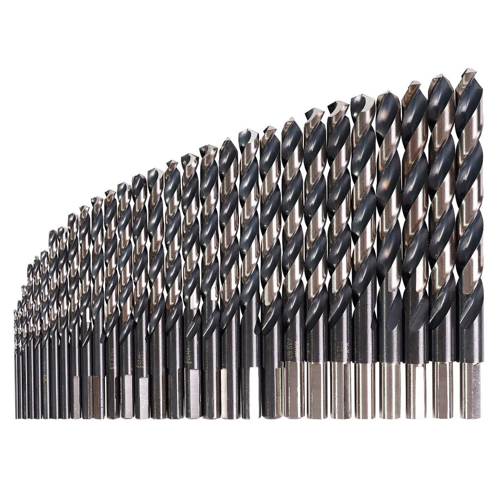 KnKut 29KK38DB 29-Piece Drill Buddy Jobber Length Drill Bit Set with 3/8" Reduced Shank - Tool Leaks