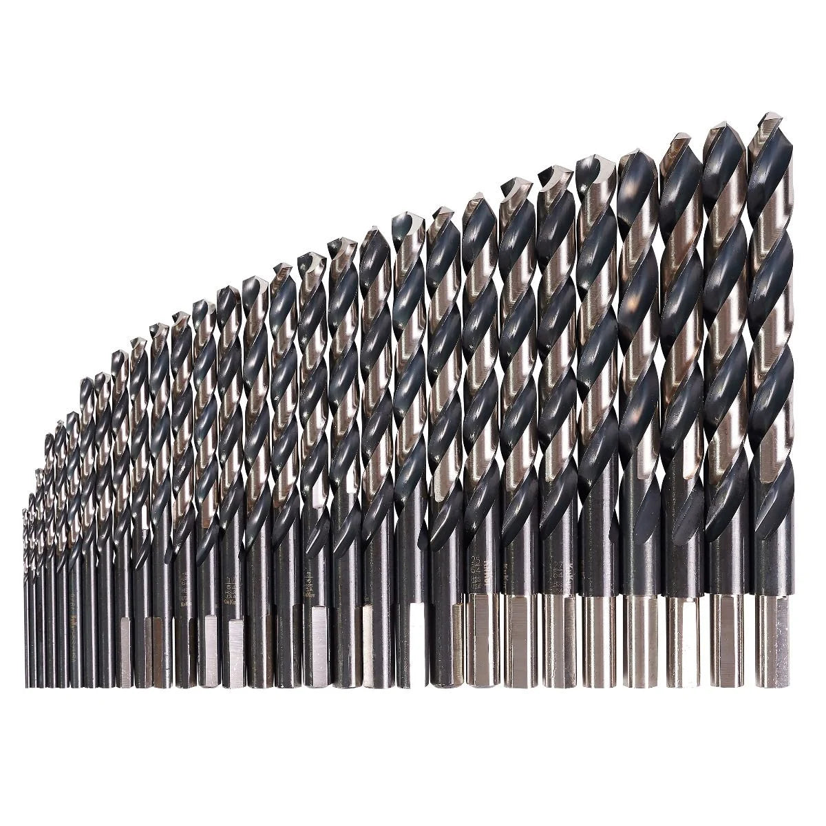 KnKut 29KK38DB 29-Piece Drill Buddy Jobber Length Drill Bit Set with 3/8" Reduced Shank