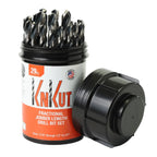 KnKut 29KK5DB 29-Piece Drill Buddy Jobber Length Drill Bit Set 1/16"-1/2" by 64ths - Tool Leaks