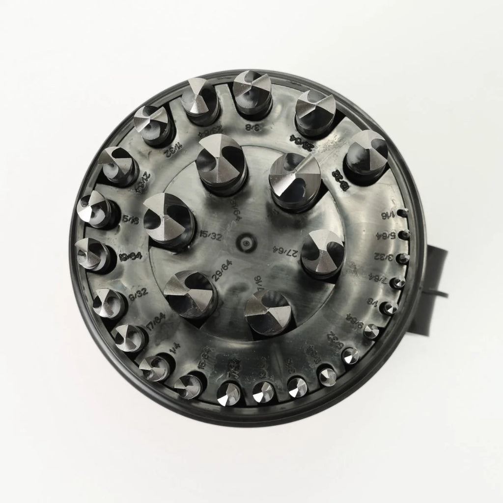 KnKut 29KK5DB 29-Piece Drill Buddy Jobber Length Drill Bit Set 1/16"-1/2" by 64ths - Tool Leaks