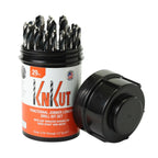 KnKut 29KK38DB 29-Piece Drill Buddy Jobber Length Drill Bit Set with 3/8" Reduced Shank - Tool Leaks
