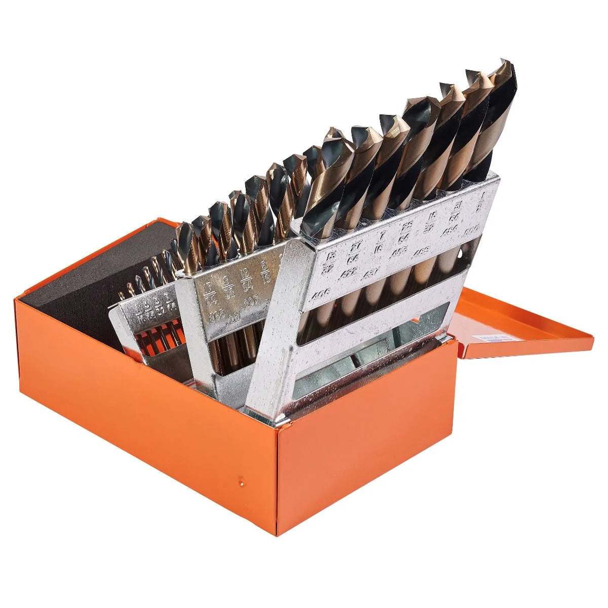 KnKut 29KK7 29-Piece Stubby Length Drill Bit Set 1/16"-1/2" by 64ths