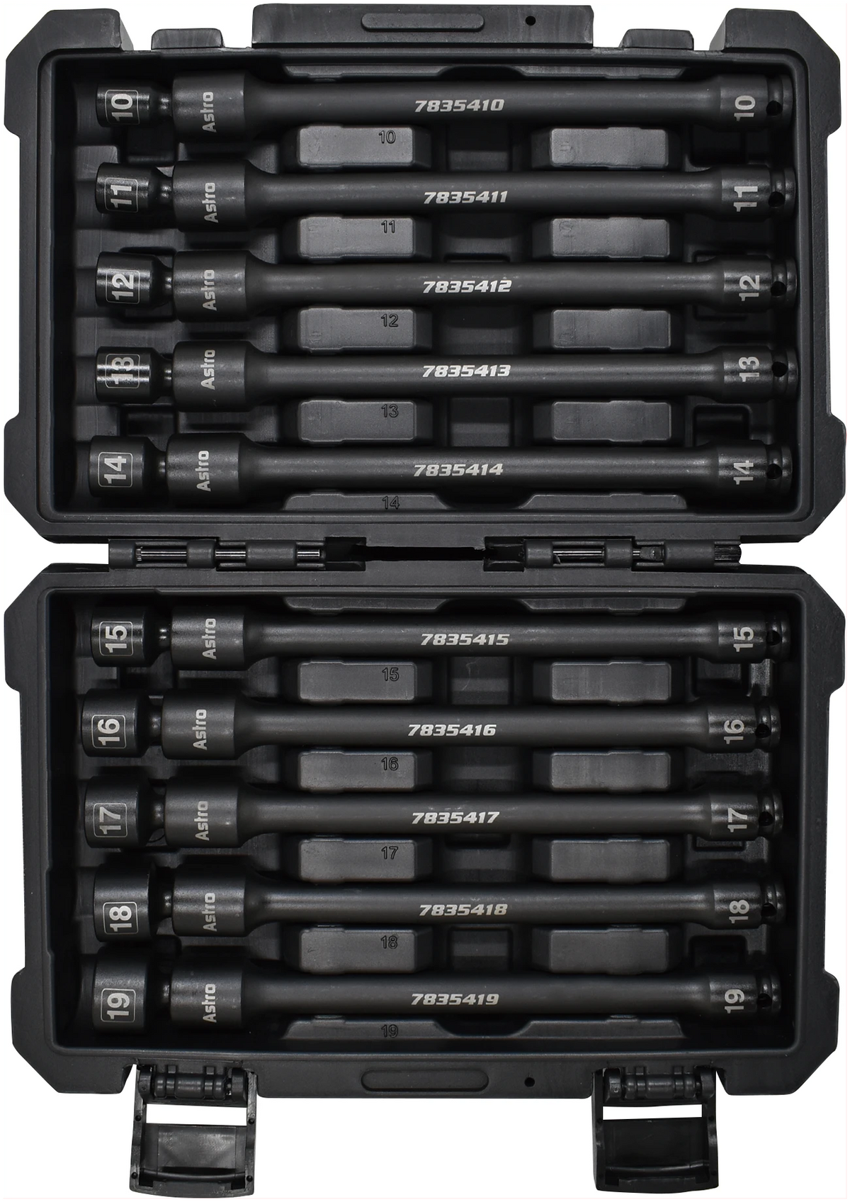 Astro Pneumatic 78354 10-Piece 3/8" Drive 6-Point Pinless Universal Torque-Saver Torque Limiting Extension