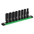 SK Tools SK01350 8-Piece 3/8" Drive Deep SAE Impact Socket Set - Tool Leaks