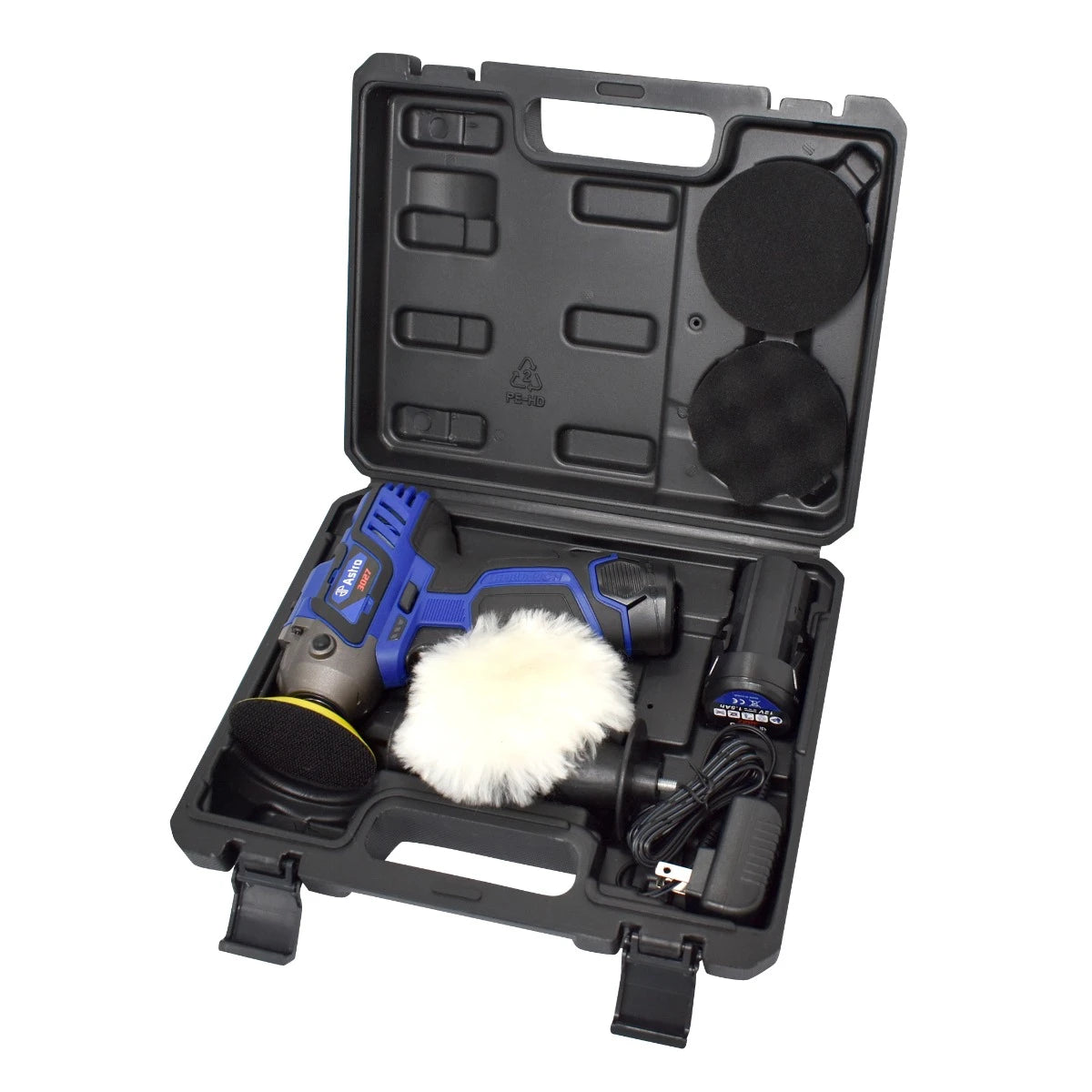 Astro Pneumatic 3027 12V 3" Mini Cordless Pistol Polisher