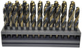 KnKut 33KK12 33-Piece S & D Reduced Shank Drill Bit Set 1/2"-1" by 64ths - Tool Leaks