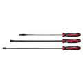 Mayhew 14074 3-Piece Dominator Pro Straight & Curved Pry Bar Set - Tool Leaks
