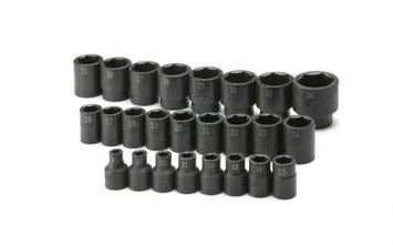 SK Tools 4037 25-Piece 1/2" Drive Standard Metric Impact Socket Set - Tool Leaks