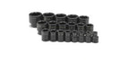 SK Tools 4039 19-Piece 1/2" Drive Standard SAE Impact Socket Set - Tool Leaks