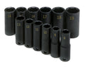SK Tools 4082 12-Piece 3/8" Drive Deep Metric Impact Socket Set - Tool Leaks
