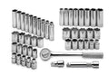 SK Tools 4147-6 47-Piece 1/2" Drive 6 Point SAE & Metric Chrome Socket Set - Tool Leaks