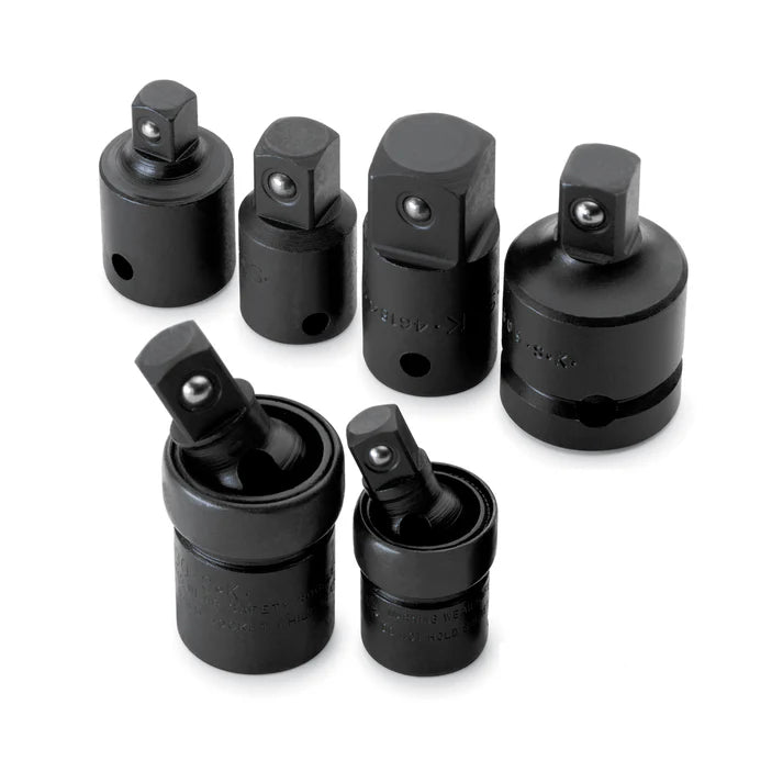 SK Tools 4519 6-Piece Universal Joint & Adapter Set