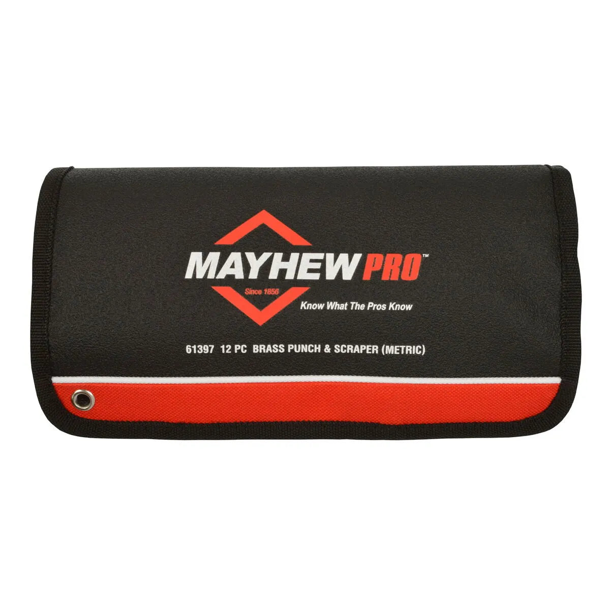 Mayhew 61397 12-Piece Brass Punch & Scraper Set (Metric)