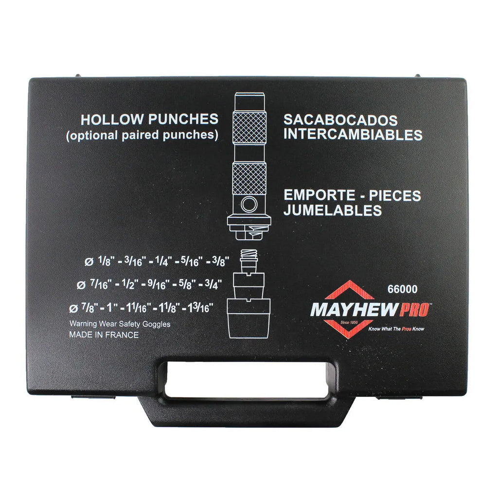 Mayhew 66000 16-Piece Hollow Punch Set (SAE) - Tool Leaks